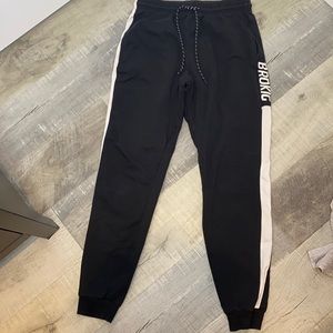 Black joggers